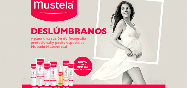 Mustela sortea una sesión de fotografía y packs