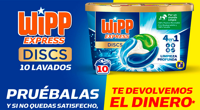 Reembolsos de WiPP Express Discs - Muestras Gratis Y Chollos