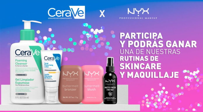 Sorteo de rutina de Cerave y Nyx